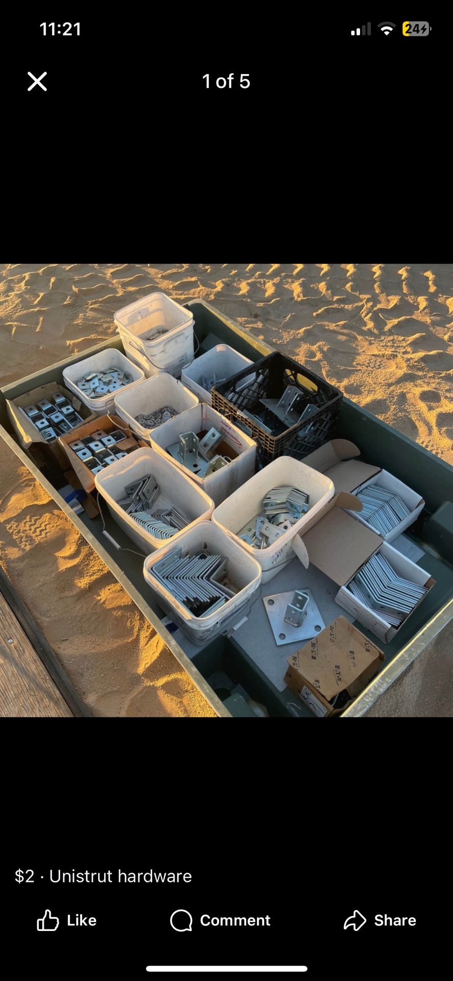 Unistrut Brackets & Hardware