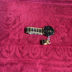 Men Quartz Watch Fashion  With Ring Stainless Steel 