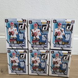 For Sale:
Brand New Still Sealed Panini 2025 NFL Trading Cards Donruss Football Blaster Box