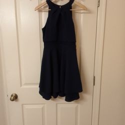 Brand New Nordstrom Rack Size S. Navy Blue Dress