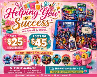 Back-to-School Custom Supply Sets Are Here! ✨🎒