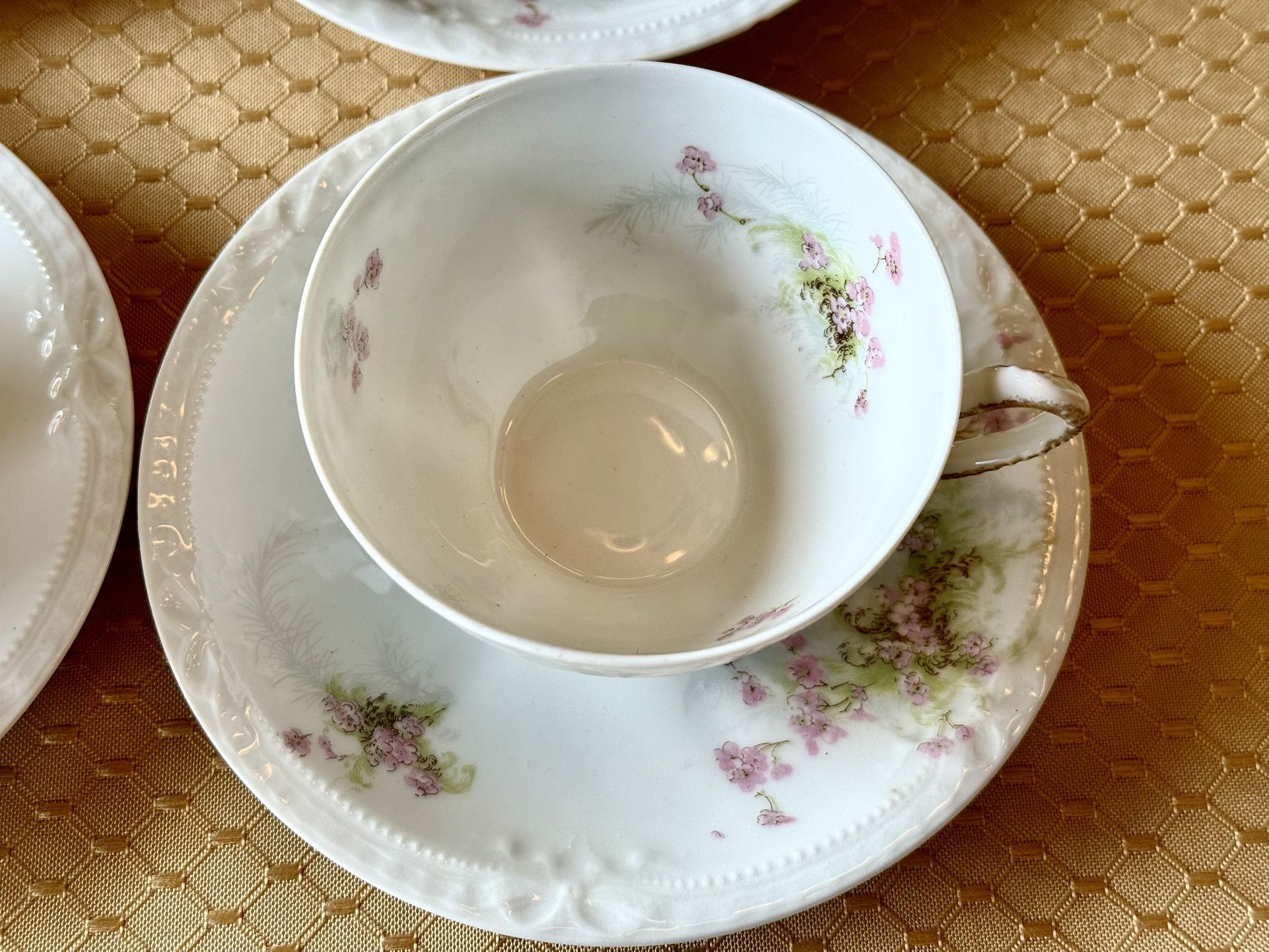 Limoges Tea Cups and saucers