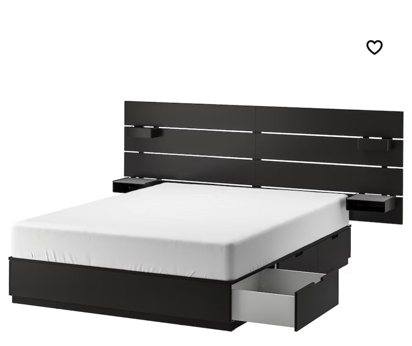 King Bed Frame With Storage