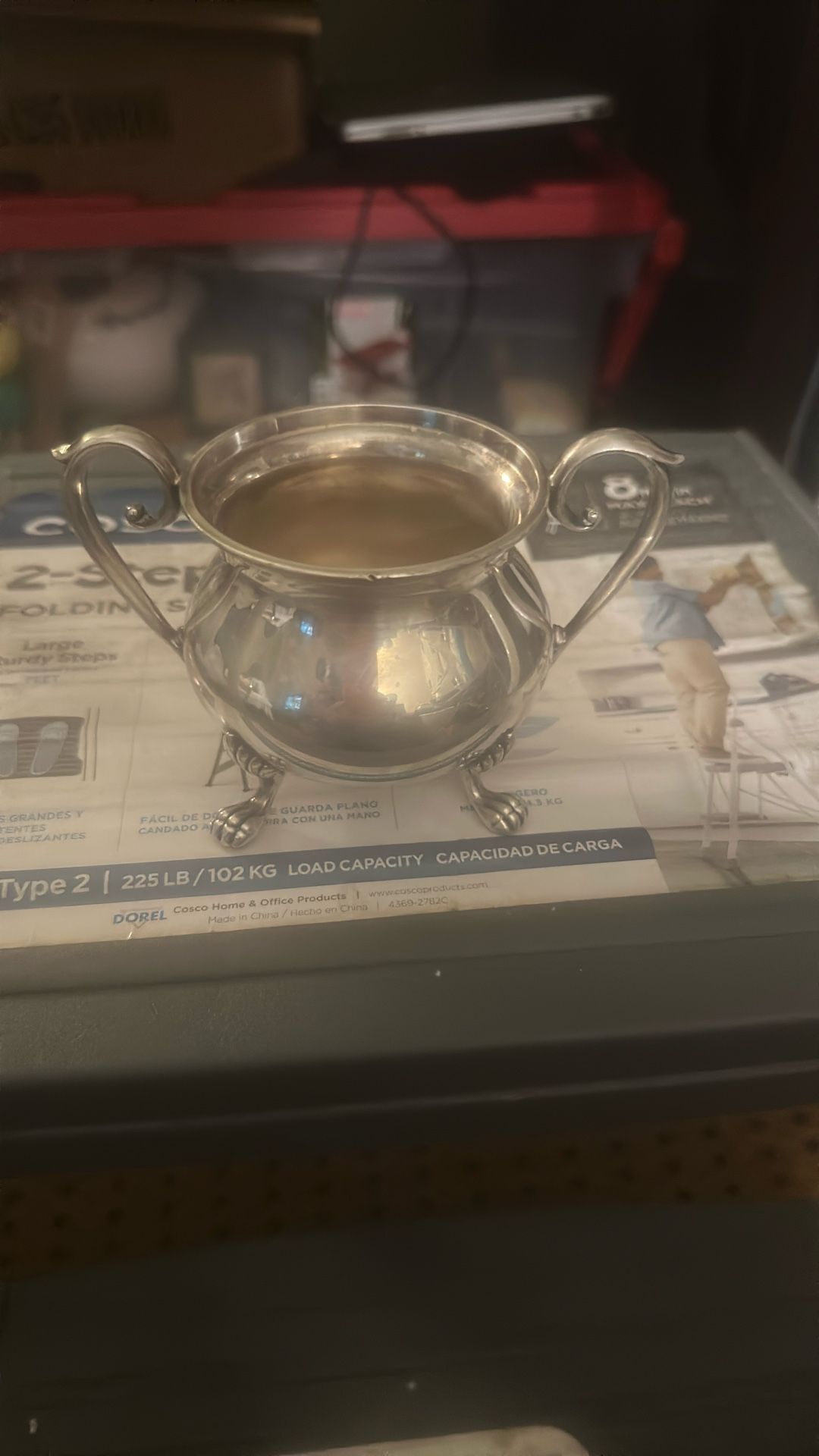 Vintage Sheridan Sugar Bowl