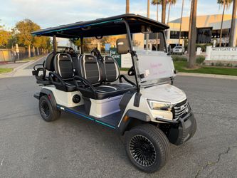 2026 EPIC E60FX Golf Cart - White