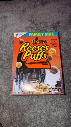Lil Yatchy Reese’s Puffs (Two parts of poster)
