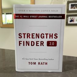 Strengths Finder 2.0 Book Hardcover 