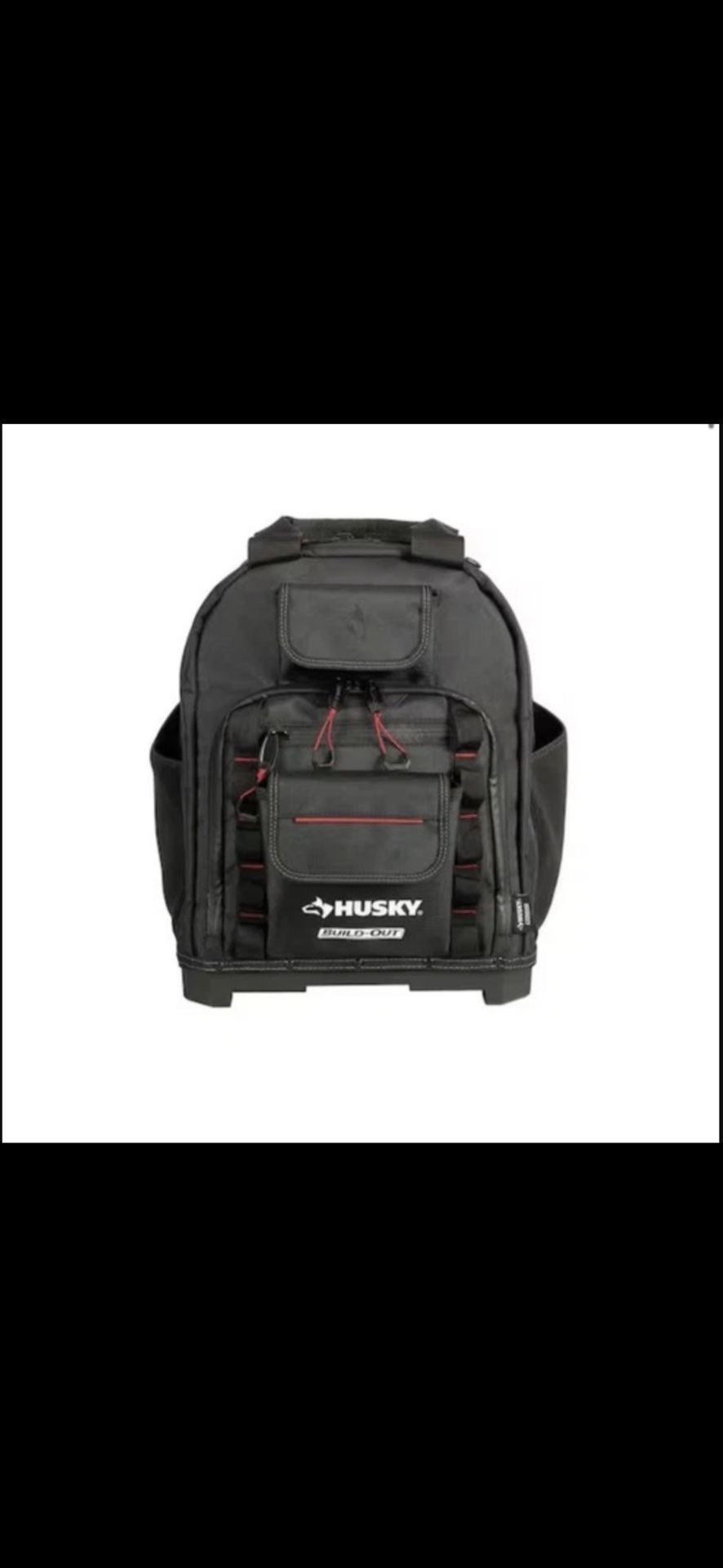 Husky 20″ Build-Out Tool Backpack – Heavy Duty