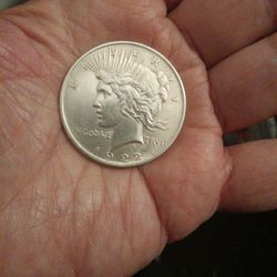 1922 Peace Dollar, 90% Silver