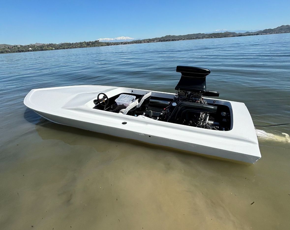 Tx-19 Youngblood Gullwing Jet Boat BBC Bostic 468