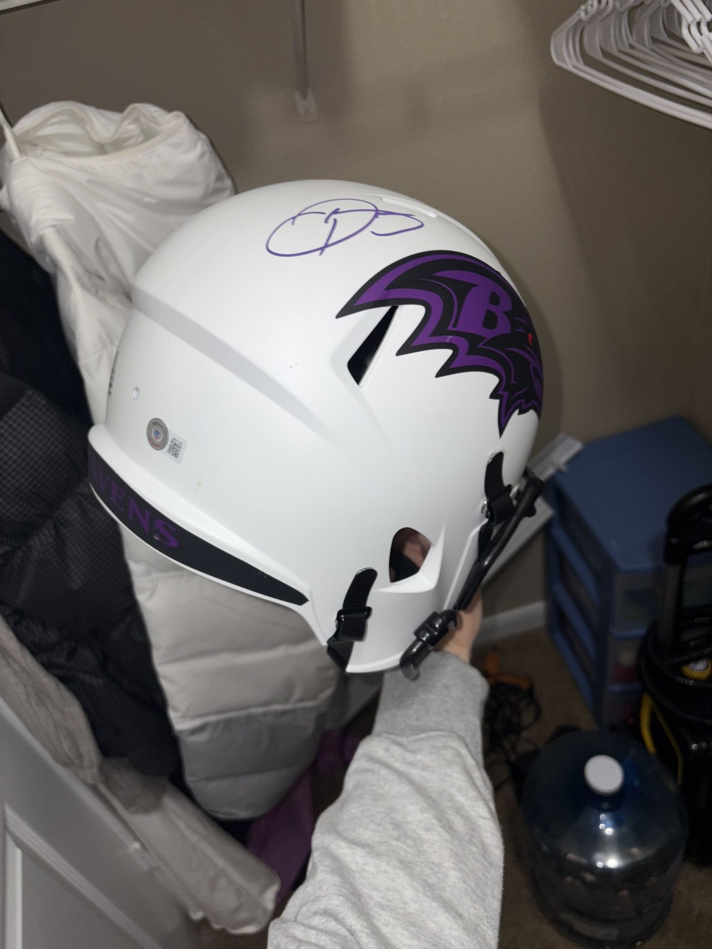 Signed Odell Beckham Helmet