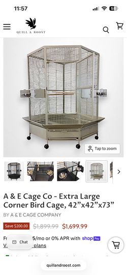 parrot cage