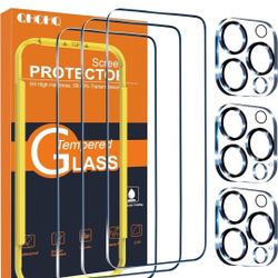 3 Pack Screen Protector For IPhone 15 Pro (6.1)