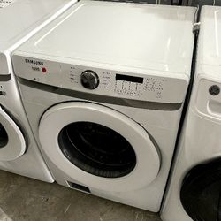 SAMSUNG 27” FRONT LOAD STACKABLE WASHER WHITE $450