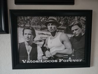 Vatos Locos Forever Framed Black and White Print
