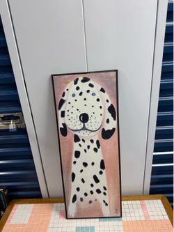 Goofy Dalmatian Painting