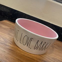 Rae Dunn “Live, Love, Bark! Dog Bowl