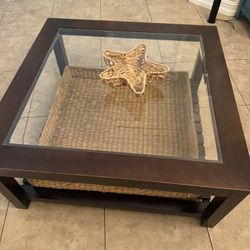 Ethan Allen Square Coffee table 