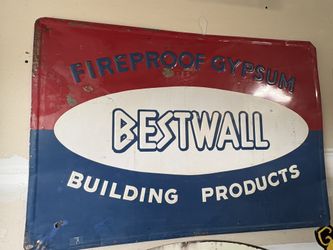 Vintage Sign BESTWALL