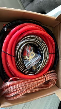 2300W 4 Gauge Car Audio Cable Kit Amplifier Install Amp RCA Subwoofer Sub Wiring