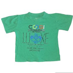 Coogi Modern Luxe Toddler 4T Boys Tshirt Green Kids Clothes