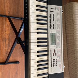 Casio Keyboard LK-190 With Stand And Seat