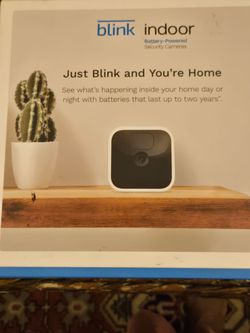 Blink indoor security camera