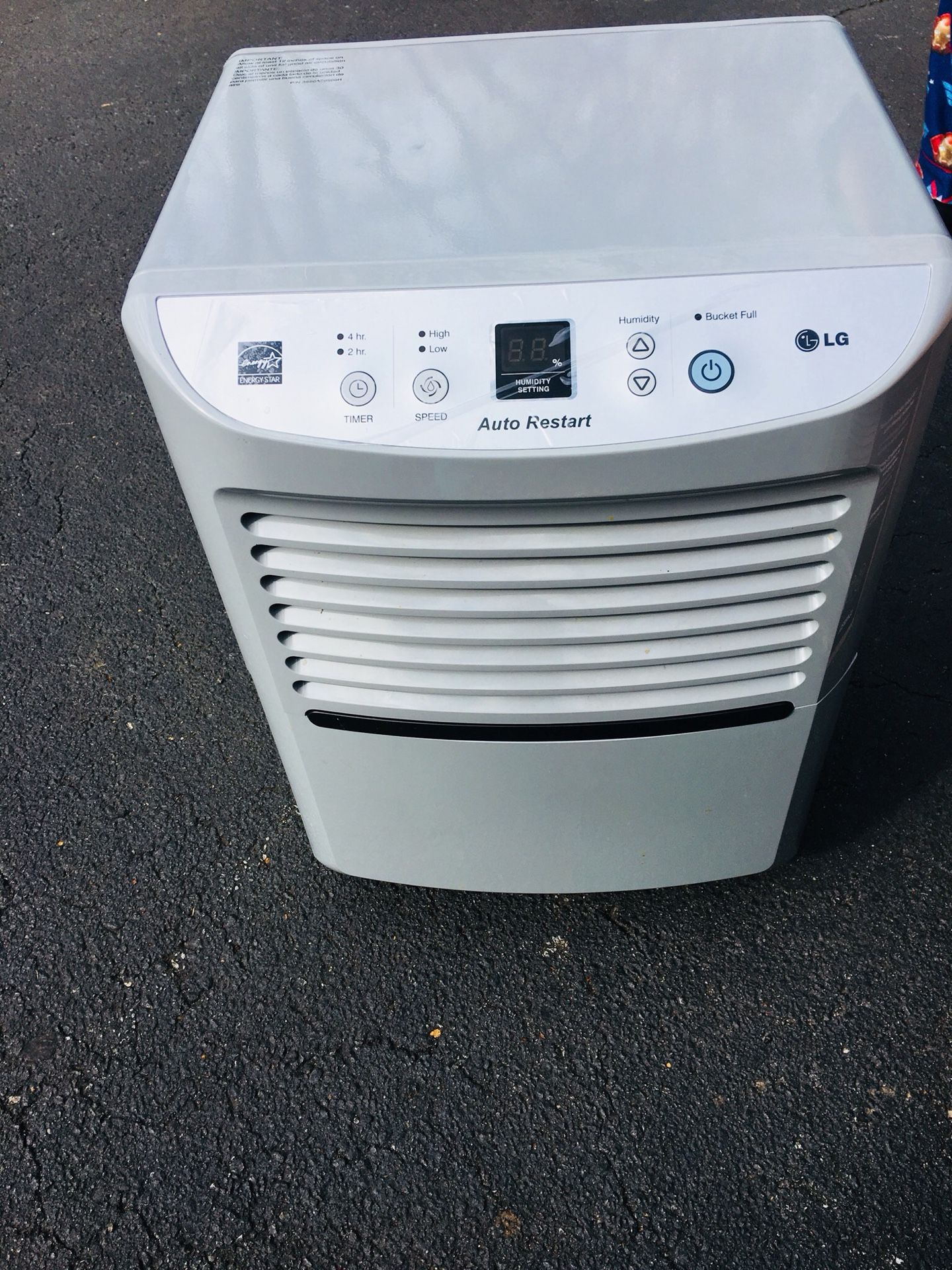 Lg Energy Star Ld 451 EGL Air Purifiers 45 Pint Dehumidifier Tested Good