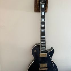 Gibson Custom Shop Les Paul Custom Black Beauty VOS BLACK Solid Body Electric Guitar