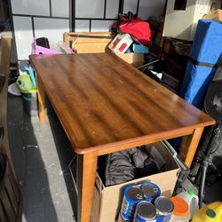 Real Wood Dining Table