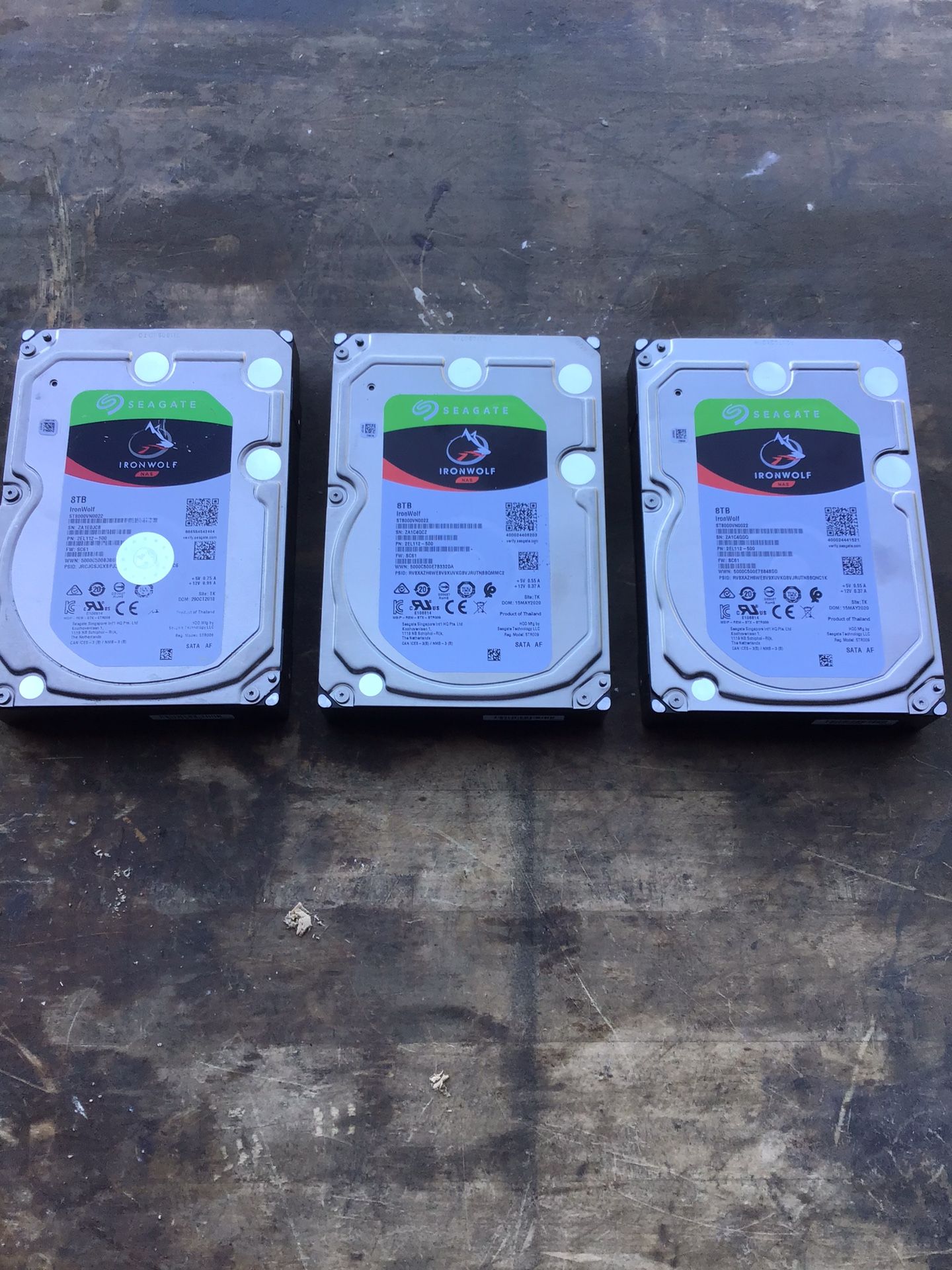Seagate 8TB NAS Hard Drives
