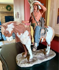 “War Chief” Sculpture by Daniel Montfort Beautiful!