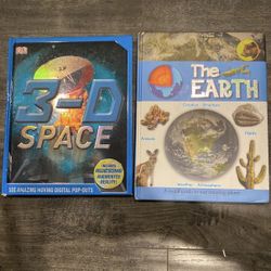 Kids Space And Earth Learning Books  $20