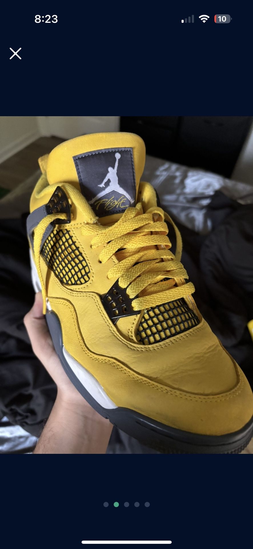 jordan 4 lightning