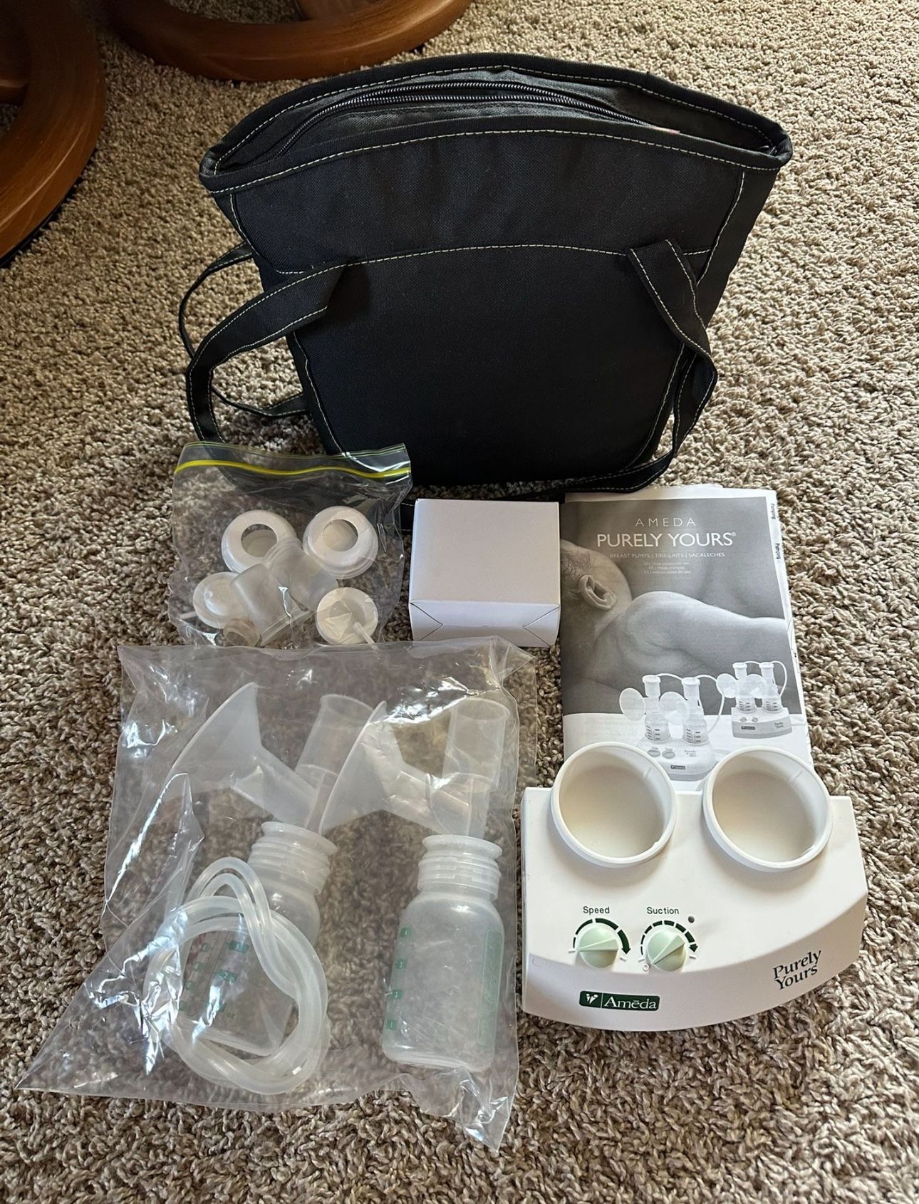 NEW Ameda Purely Yours - double electric breast milk pump