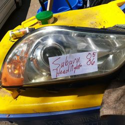 Headlights Lights Subaru Impreza