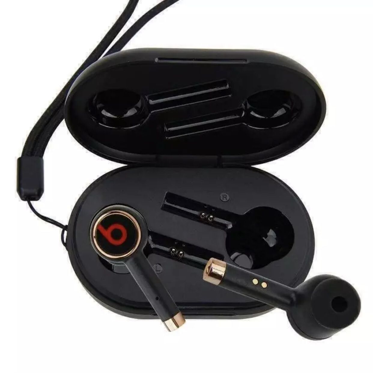 2 PAIRS For Beats Tour 3 White + Black Earphones Bilateral Stereo L2  Wireless Earbuds Waterproof