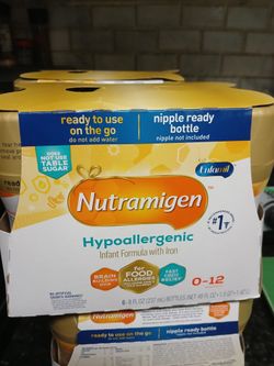 Nùtramagin Ready To Feed 6 Eight Ounce Bottles