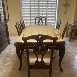 Dining Table + China