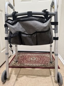 Two wheel medical drive walker