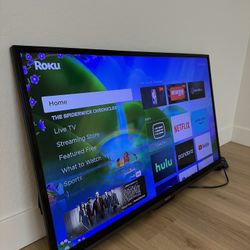 Sanyo 48” TV with Roku Stick