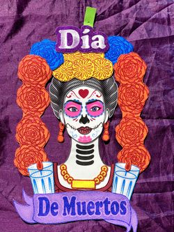 Catrina Frida Día de Muertos Alter decoration FOAM