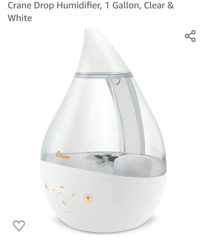 HUMIDIFIER WITH SOUND MACHINE(CLEAR/WHITE)