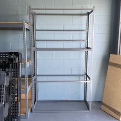 Industrial Shelving Units + Free Plastic Pallettes