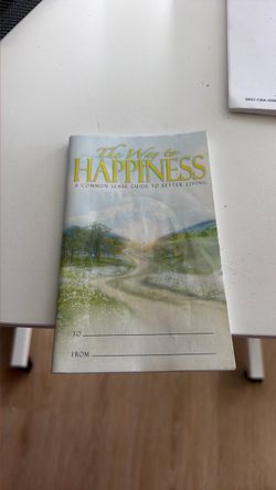 The Way to Happiness Booklet
