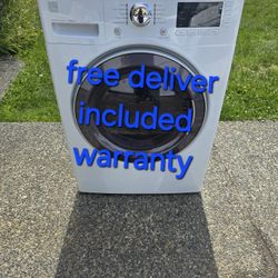 30 Days Warranty (Kenmore Dryer With Steam) I Can Help You With Free Delivery Within 10 Miles Distance 