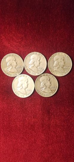 Silver 90% Franklin Halfs