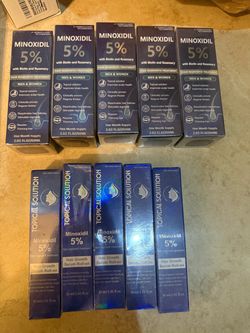 New Hair Growth Serum with Biotin set - 5 pack for 25