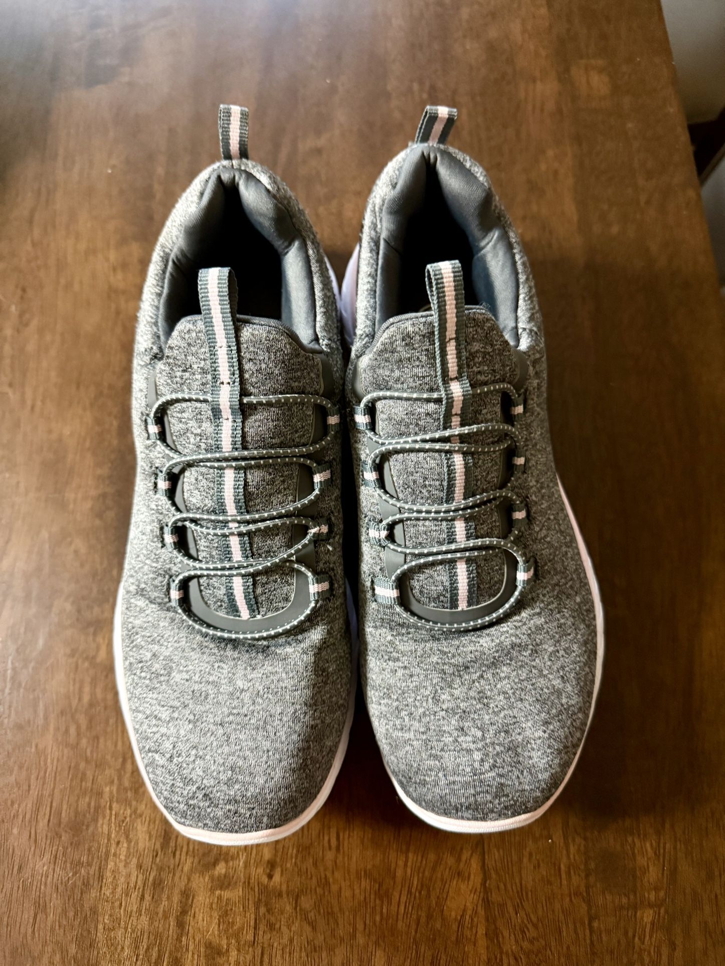 Grey Skechers Memory Foam Trainers size 8