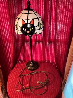 Vintage cat lamp